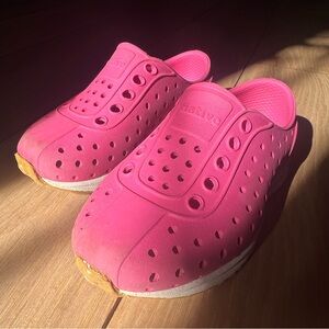 Native Pink Slip-On Shoes ROBBIE sugar lite